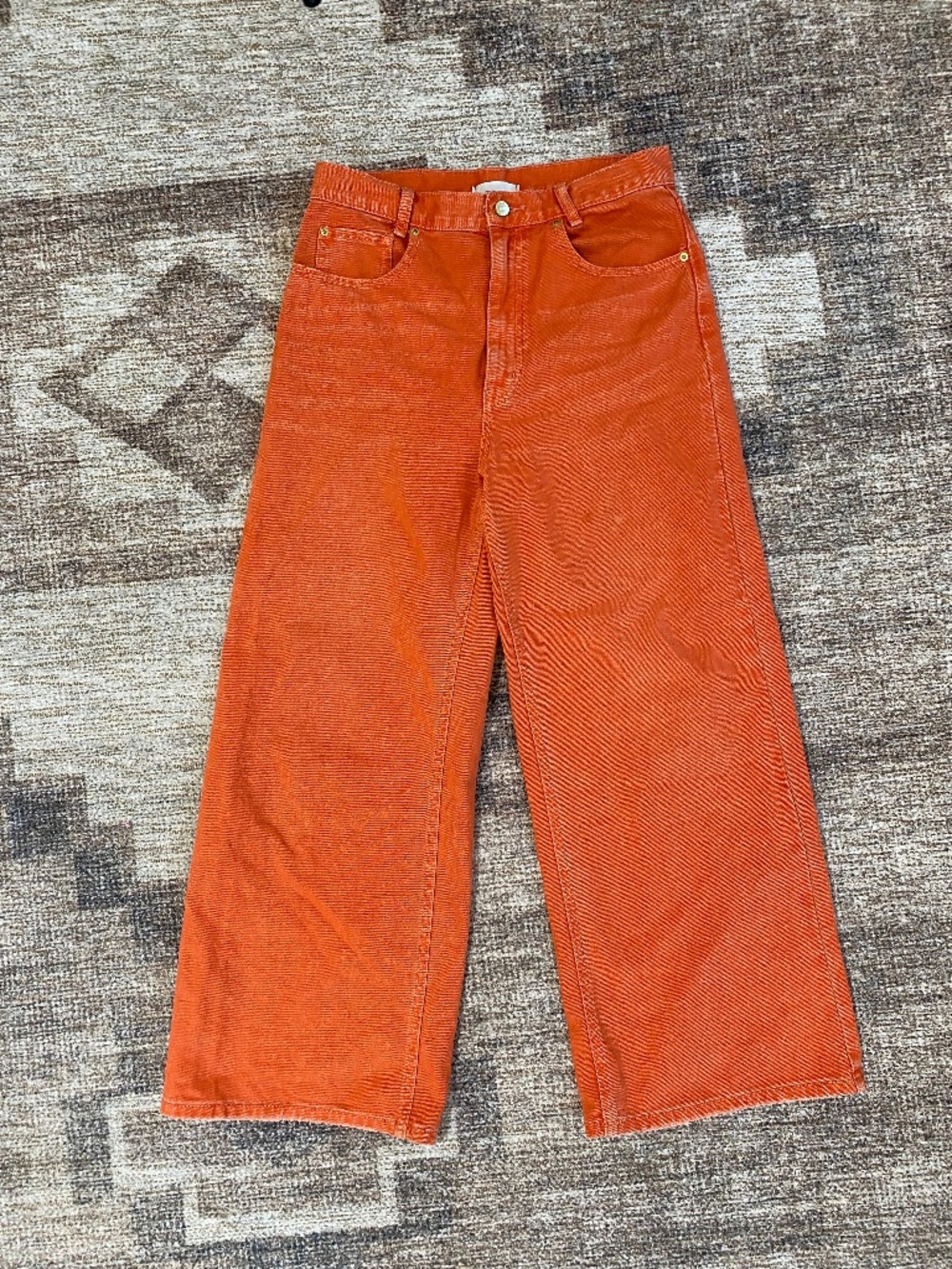 BDG High & Wide Jeans - Orange